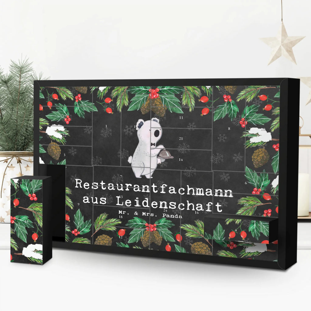 Befüllbarer Adventskalender Restaurantfachmann Leidenschaft Befüllbarer Adventskalender, Adventskalender zum selbst befüllen, Beruf, Ausbildung, Jubiläum, Abschied, Rente, Kollege, Kollegin, Geschenk, Schenken, Arbeitskollege, Mitarbeiter, Firma, Danke, Dankeschön, Restaurantfachmann, Kellner, Servicefachkraft, Restaurant