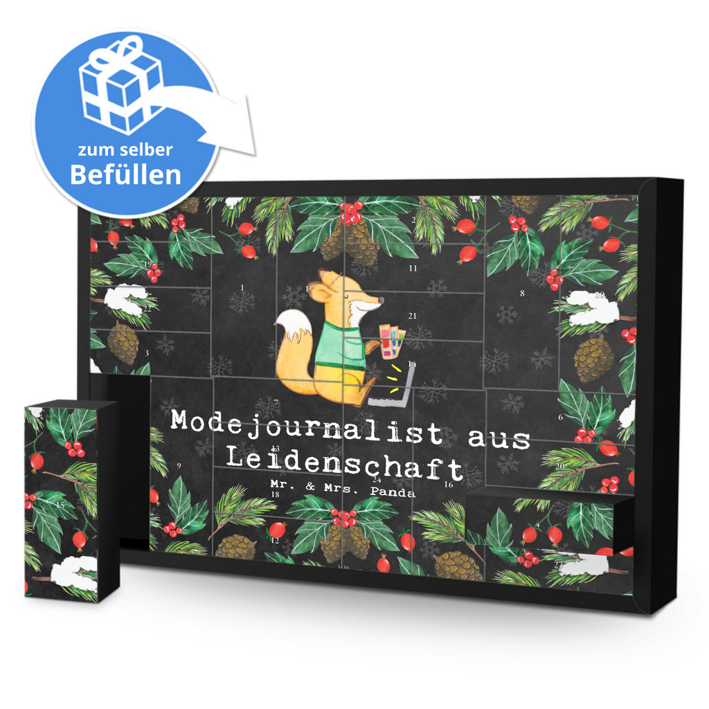 Befüllbarer Adventskalender Modejournalist Leidenschaft Befüllbarer Adventskalender, Adventskalender zum selbst befüllen, Beruf, Ausbildung, Jubiläum, Abschied, Rente, Kollege, Kollegin, Geschenk, Schenken, Arbeitskollege, Mitarbeiter, Firma, Danke, Dankeschön, Modejournalist, Journalist, Reporter, Redakteur, Pressebüro, Studium