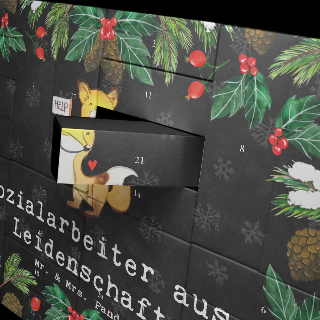 Befüllbarer Adventskalender Sozialarbeiter Leidenschaft Befüllbarer Adventskalender, Adventskalender zum selbst befüllen, Beruf, Ausbildung, Jubiläum, Abschied, Rente, Kollege, Kollegin, Geschenk, Schenken, Arbeitskollege, Mitarbeiter, Firma, Danke, Dankeschön