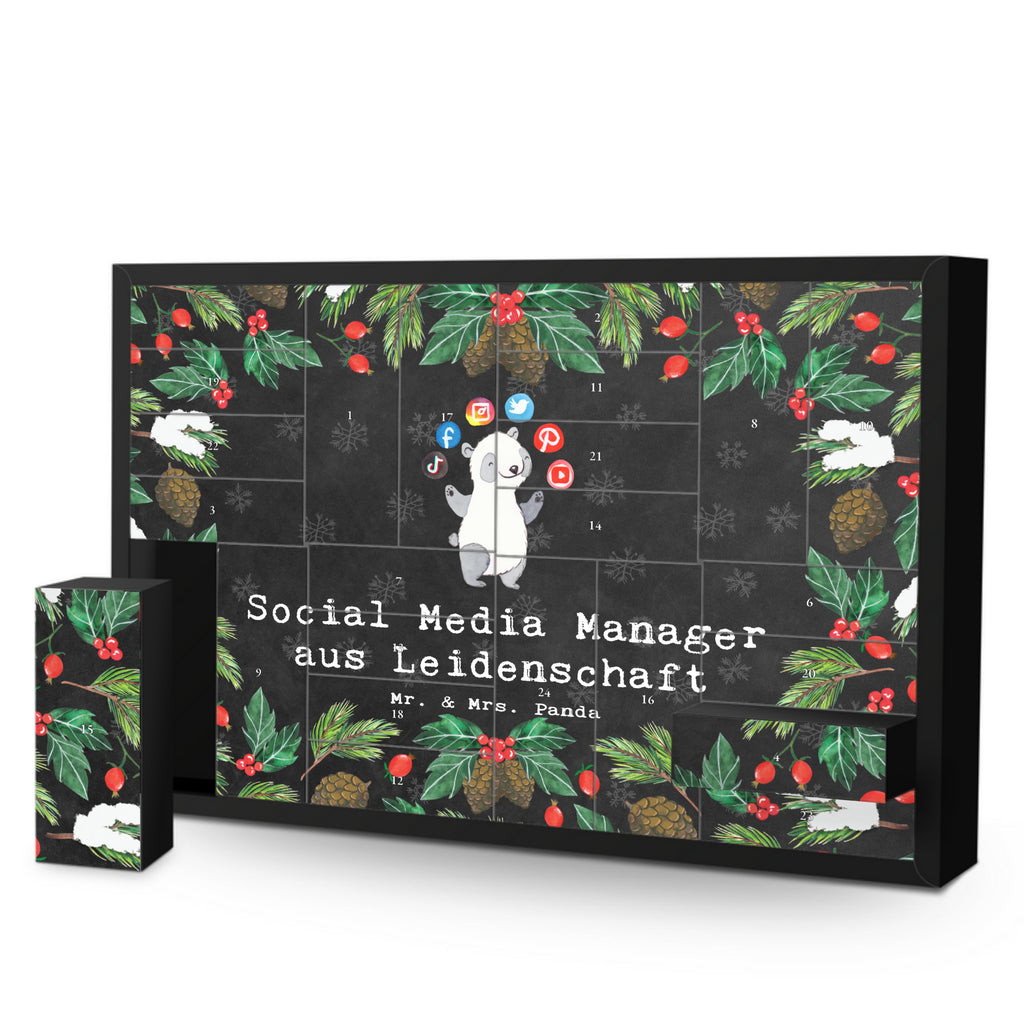 Befüllbarer Adventskalender Social Media Manager Leidenschaft Befüllbarer Adventskalender, Adventskalender zum selbst befüllen, Beruf, Ausbildung, Jubiläum, Abschied, Rente, Kollege, Kollegin, Geschenk, Schenken, Arbeitskollege, Mitarbeiter, Firma, Danke, Dankeschön