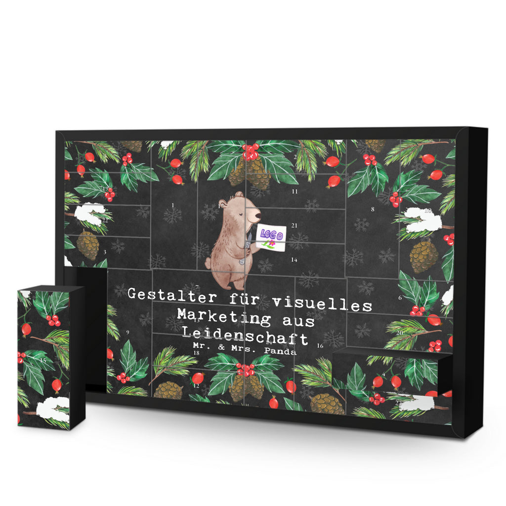 Befüllbarer Adventskalender Gestalter für visuelles Marketing Leidenschaft Befüllbarer Adventskalender, Adventskalender zum selbst befüllen, Beruf, Ausbildung, Jubiläum, Abschied, Rente, Kollege, Kollegin, Geschenk, Schenken, Arbeitskollege, Mitarbeiter, Firma, Danke, Dankeschön