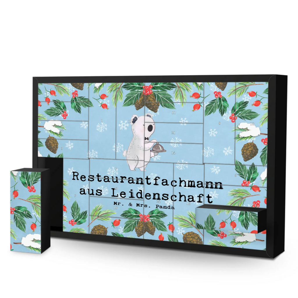 Befüllbarer Adventskalender Restaurantfachmann Leidenschaft Befüllbarer Adventskalender, Adventskalender zum selbst befüllen, Beruf, Ausbildung, Jubiläum, Abschied, Rente, Kollege, Kollegin, Geschenk, Schenken, Arbeitskollege, Mitarbeiter, Firma, Danke, Dankeschön, Restaurantfachmann, Kellner, Servicefachkraft, Restaurant