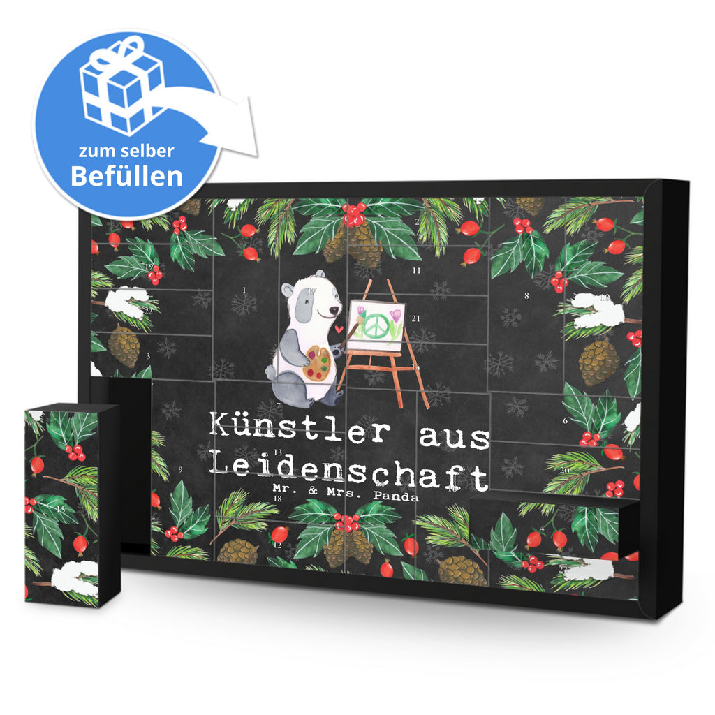 Befüllbarer Adventskalender Künstler Leidenschaft Befüllbarer Adventskalender, Adventskalender zum selbst befüllen, Beruf, Ausbildung, Jubiläum, Abschied, Rente, Kollege, Kollegin, Geschenk, Schenken, Arbeitskollege, Mitarbeiter, Firma, Danke, Dankeschön, Künstler, Maler, Kunstmaler, Galerie Eröffnung, Kunstschule