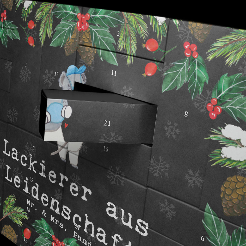 Befüllbarer Adventskalender Lackierer Leidenschaft Befüllbarer Adventskalender, Adventskalender zum selbst befüllen, Beruf, Ausbildung, Jubiläum, Abschied, Rente, Kollege, Kollegin, Geschenk, Schenken, Arbeitskollege, Mitarbeiter, Firma, Danke, Dankeschön, Lackierer, Lackierermeister, Werkstatt Lackierer, Gesellenprüfung