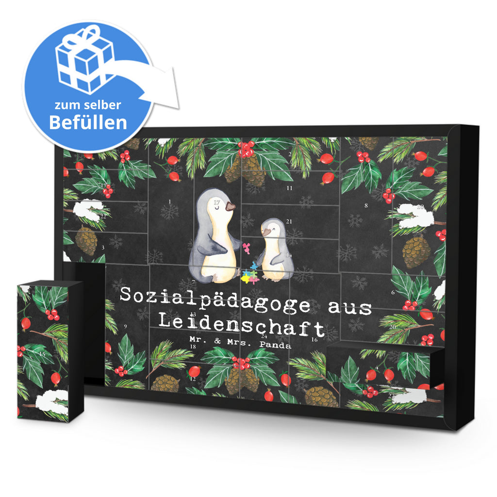 Befüllbarer Adventskalender Sozialpädagoge Leidenschaft Befüllbarer Adventskalender, Adventskalender zum selbst befüllen, Beruf, Ausbildung, Jubiläum, Abschied, Rente, Kollege, Kollegin, Geschenk, Schenken, Arbeitskollege, Mitarbeiter, Firma, Danke, Dankeschön