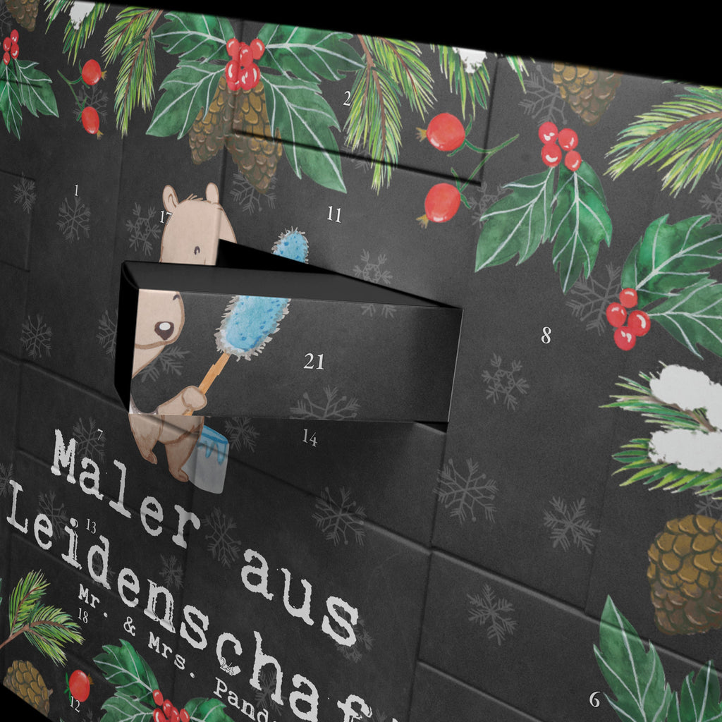 Befüllbarer Adventskalender Maler Leidenschaft Befüllbarer Adventskalender, Adventskalender zum selbst befüllen, Beruf, Ausbildung, Jubiläum, Abschied, Rente, Kollege, Kollegin, Geschenk, Schenken, Arbeitskollege, Mitarbeiter, Firma, Danke, Dankeschön, Maler, Malermeister, Gesellenprüfung, Meisterprüfung, Malerbetrieb