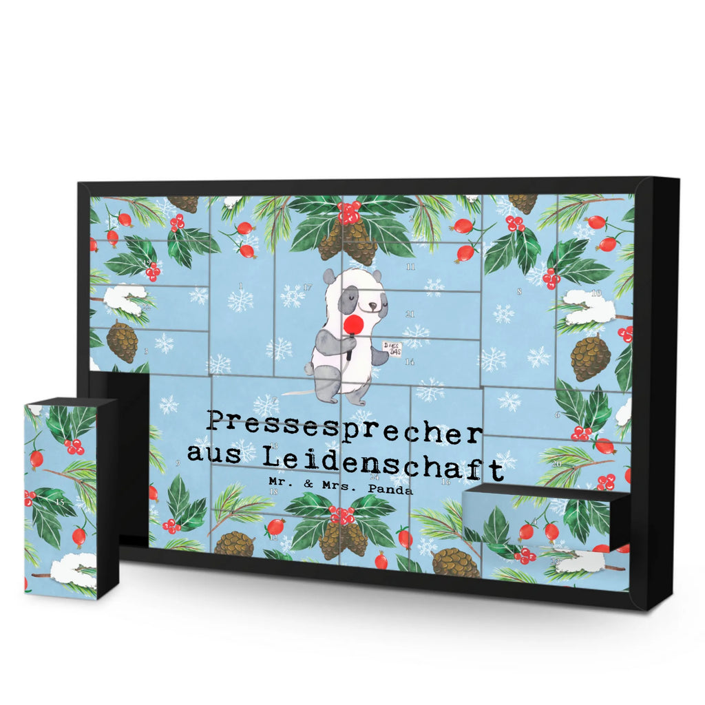 Befüllbarer Adventskalender Pressesprecher Leidenschaft Befüllbarer Adventskalender, Adventskalender zum selbst befüllen, Beruf, Ausbildung, Jubiläum, Abschied, Rente, Kollege, Kollegin, Geschenk, Schenken, Arbeitskollege, Mitarbeiter, Firma, Danke, Dankeschön