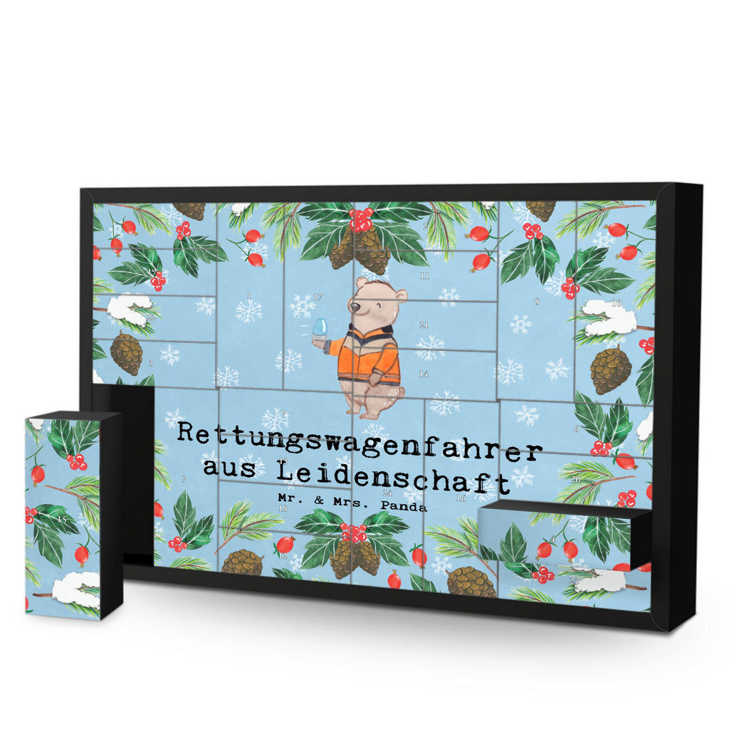 Befüllbarer Adventskalender Rettungswagenfahrer Leidenschaft Befüllbarer Adventskalender, Adventskalender zum selbst befüllen, Beruf, Ausbildung, Jubiläum, Abschied, Rente, Kollege, Kollegin, Geschenk, Schenken, Arbeitskollege, Mitarbeiter, Firma, Danke, Dankeschön