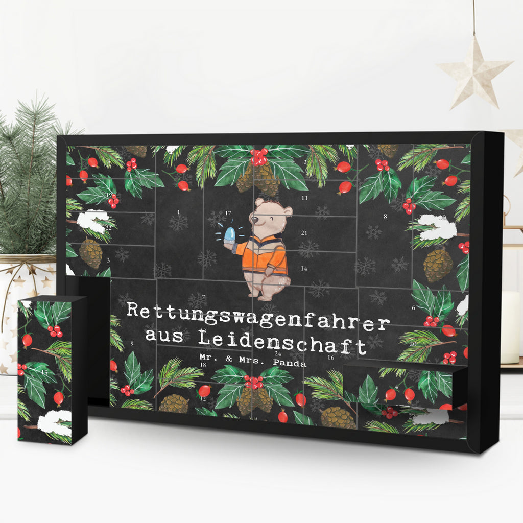 Befüllbarer Adventskalender Rettungswagenfahrer Leidenschaft Befüllbarer Adventskalender, Adventskalender zum selbst befüllen, Beruf, Ausbildung, Jubiläum, Abschied, Rente, Kollege, Kollegin, Geschenk, Schenken, Arbeitskollege, Mitarbeiter, Firma, Danke, Dankeschön