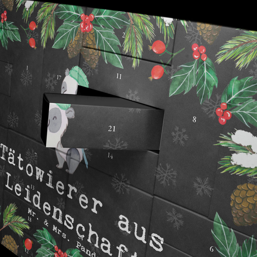 Befüllbarer Adventskalender Tätowierer Leidenschaft Befüllbarer Adventskalender, Adventskalender zum selbst befüllen, Beruf, Ausbildung, Jubiläum, Abschied, Rente, Kollege, Kollegin, Geschenk, Schenken, Arbeitskollege, Mitarbeiter, Firma, Danke, Dankeschön