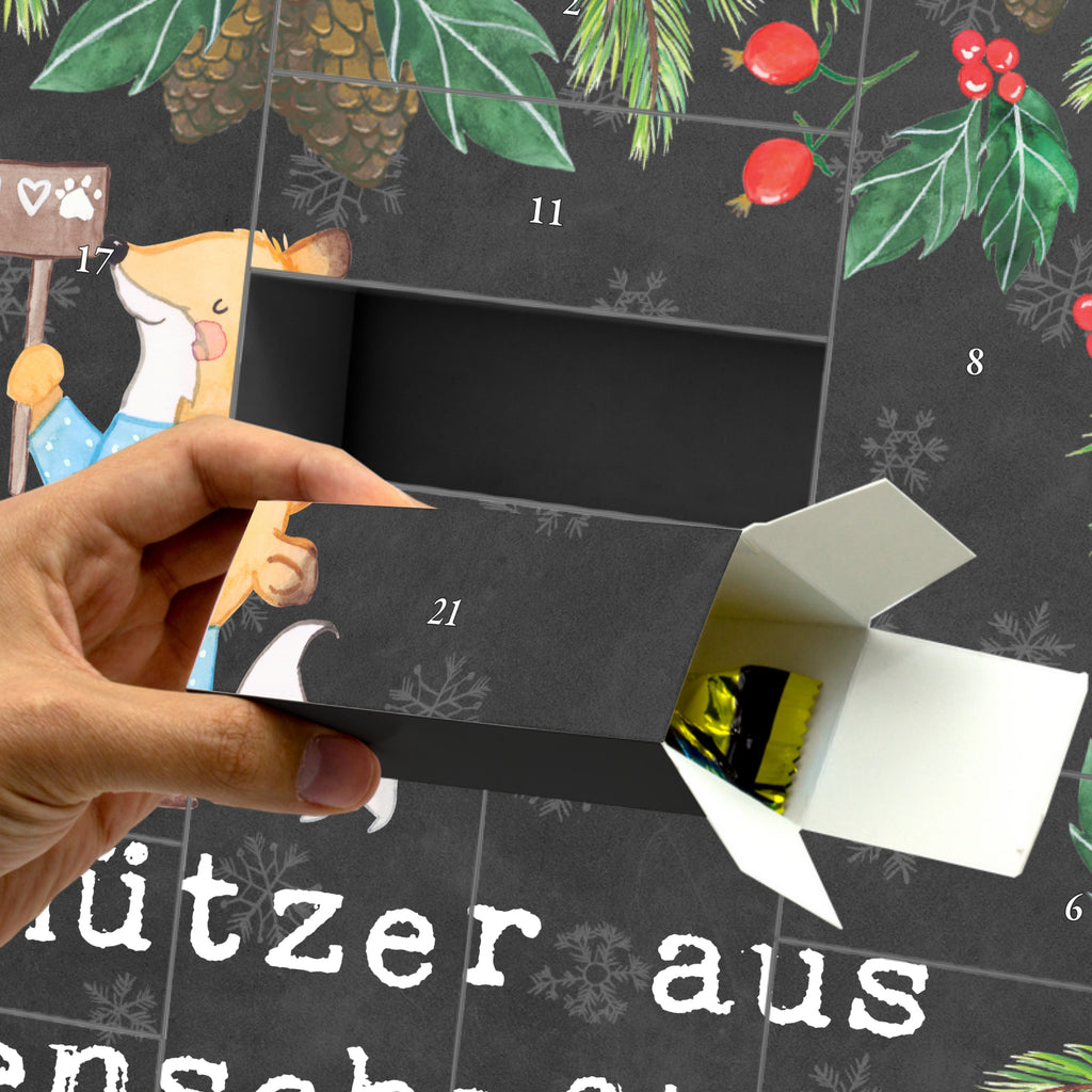 Befüllbarer Adventskalender Tierschützer Leidenschaft Befüllbarer Adventskalender, Adventskalender zum selbst befüllen, Beruf, Ausbildung, Jubiläum, Abschied, Rente, Kollege, Kollegin, Geschenk, Schenken, Arbeitskollege, Mitarbeiter, Firma, Danke, Dankeschön