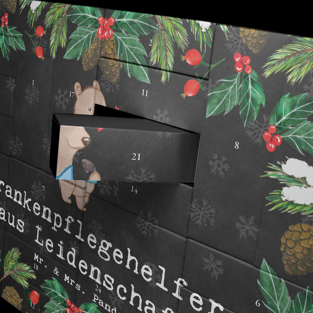 Befüllbarer Adventskalender Krankenpflegehelfer Leidenschaft Befüllbarer Adventskalender, Adventskalender zum selbst befüllen, Beruf, Ausbildung, Jubiläum, Abschied, Rente, Kollege, Kollegin, Geschenk, Schenken, Arbeitskollege, Mitarbeiter, Firma, Danke, Dankeschön, Krankenpflegehelfer, Pflegehelfer, Pflegekraft