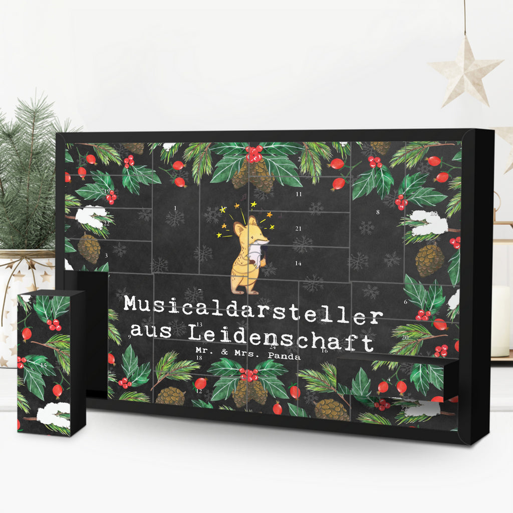 Befüllbarer Adventskalender Musicaldarsteller Leidenschaft Befüllbarer Adventskalender, Adventskalender zum selbst befüllen, Beruf, Ausbildung, Jubiläum, Abschied, Rente, Kollege, Kollegin, Geschenk, Schenken, Arbeitskollege, Mitarbeiter, Firma, Danke, Dankeschön