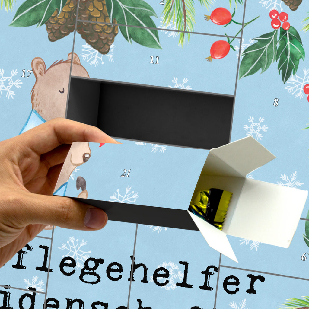 Befüllbarer Adventskalender Krankenpflegehelfer Leidenschaft Befüllbarer Adventskalender, Adventskalender zum selbst befüllen, Beruf, Ausbildung, Jubiläum, Abschied, Rente, Kollege, Kollegin, Geschenk, Schenken, Arbeitskollege, Mitarbeiter, Firma, Danke, Dankeschön, Krankenpflegehelfer, Pflegehelfer, Pflegekraft