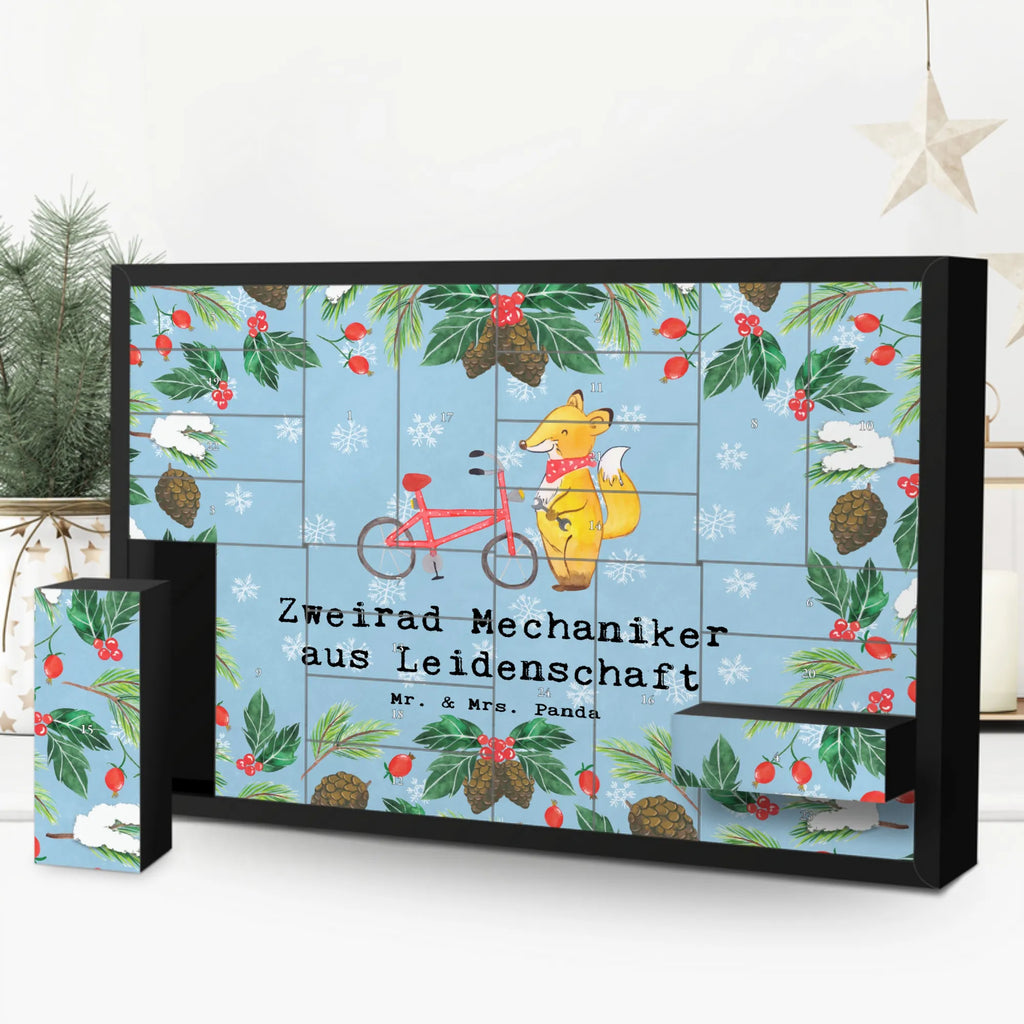 Befüllbarer Adventskalender Zweirad Mechaniker Leidenschaft Befüllbarer Adventskalender, Adventskalender zum selbst befüllen, Beruf, Ausbildung, Jubiläum, Abschied, Rente, Kollege, Kollegin, Geschenk, Schenken, Arbeitskollege, Mitarbeiter, Firma, Danke, Dankeschön