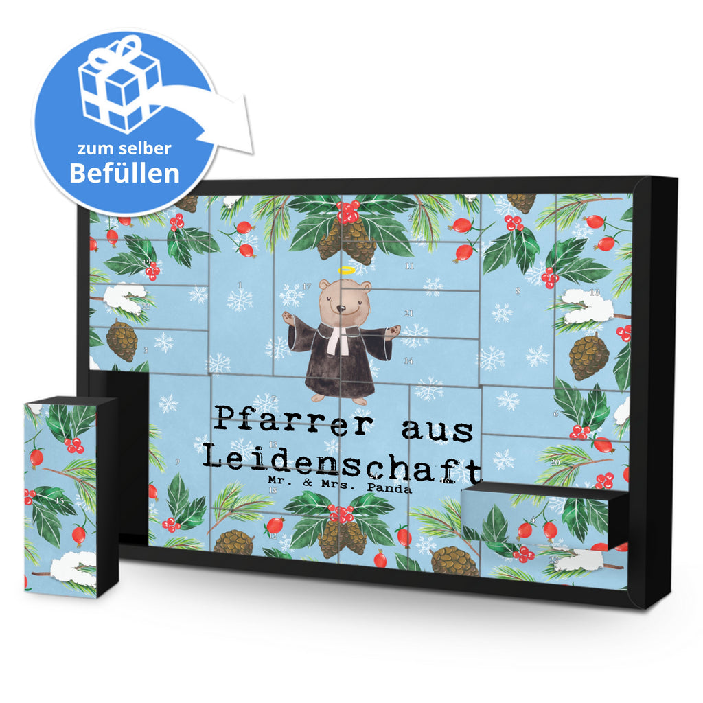 Befüllbarer Adventskalender Pfarrer Leidenschaft Befüllbarer Adventskalender, Adventskalender zum selbst befüllen, Beruf, Ausbildung, Jubiläum, Abschied, Rente, Kollege, Kollegin, Geschenk, Schenken, Arbeitskollege, Mitarbeiter, Firma, Danke, Dankeschön, Pastor, Diener Gottes<br />Geistlicher, Pfarrer, Prediger<br />Priester, Theologe, Kirche