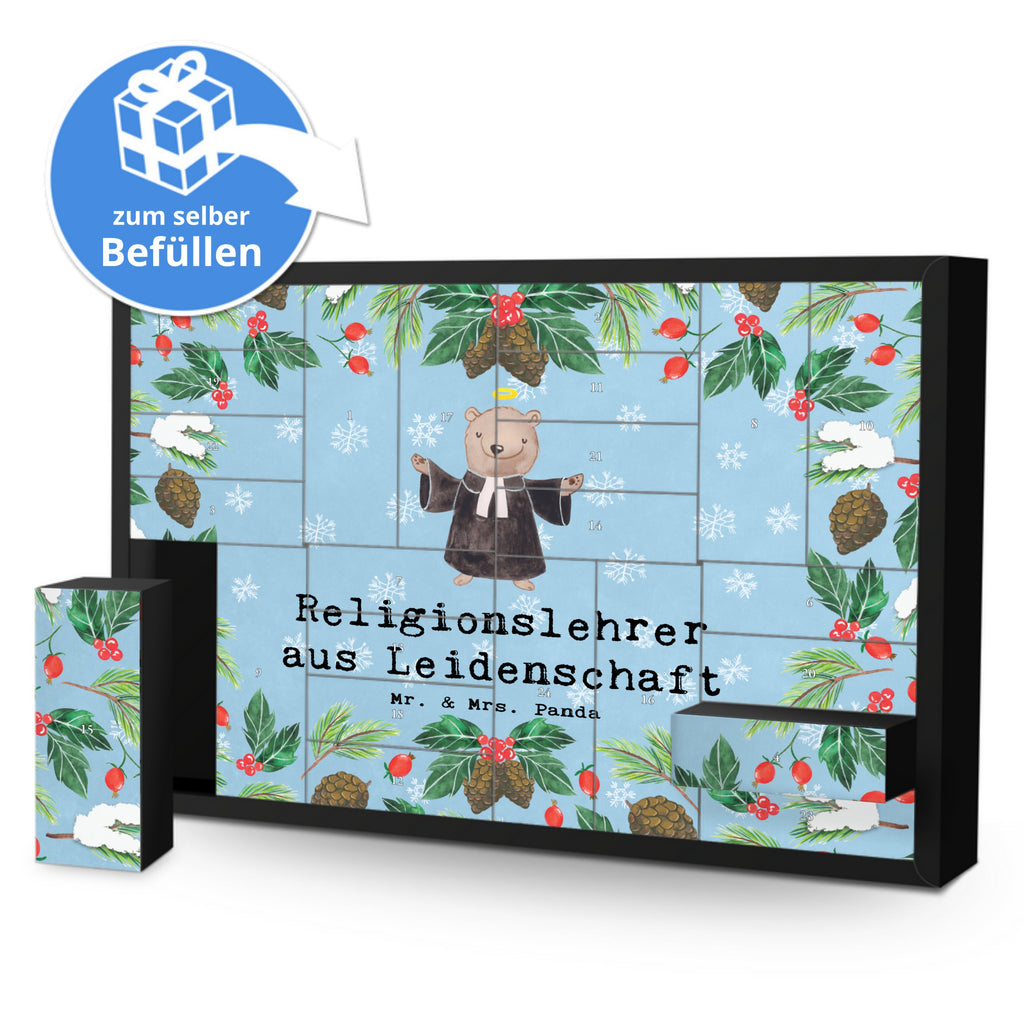 Befüllbarer Adventskalender Religionslehrer Leidenschaft Befüllbarer Adventskalender, Adventskalender zum selbst befüllen, Beruf, Ausbildung, Jubiläum, Abschied, Rente, Kollege, Kollegin, Geschenk, Schenken, Arbeitskollege, Mitarbeiter, Firma, Danke, Dankeschön, Religionslehrer, Reli Lehrer, Schule, Grundschule