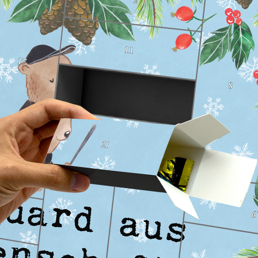 Befüllbarer Adventskalender Bodyguard Leidenschaft Befüllbarer Adventskalender, Adventskalender zum selbst befüllen, Beruf, Ausbildung, Jubiläum, Abschied, Rente, Kollege, Kollegin, Geschenk, Schenken, Arbeitskollege, Mitarbeiter, Firma, Danke, Dankeschön, Bodyguard, Personenschützer