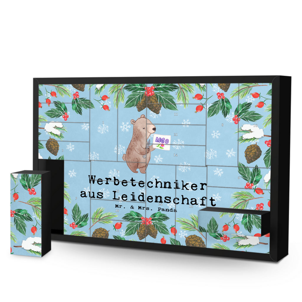 Befüllbarer Adventskalender Werbetechniker Leidenschaft Befüllbarer Adventskalender, Adventskalender zum selbst befüllen, Beruf, Ausbildung, Jubiläum, Abschied, Rente, Kollege, Kollegin, Geschenk, Schenken, Arbeitskollege, Mitarbeiter, Firma, Danke, Dankeschön