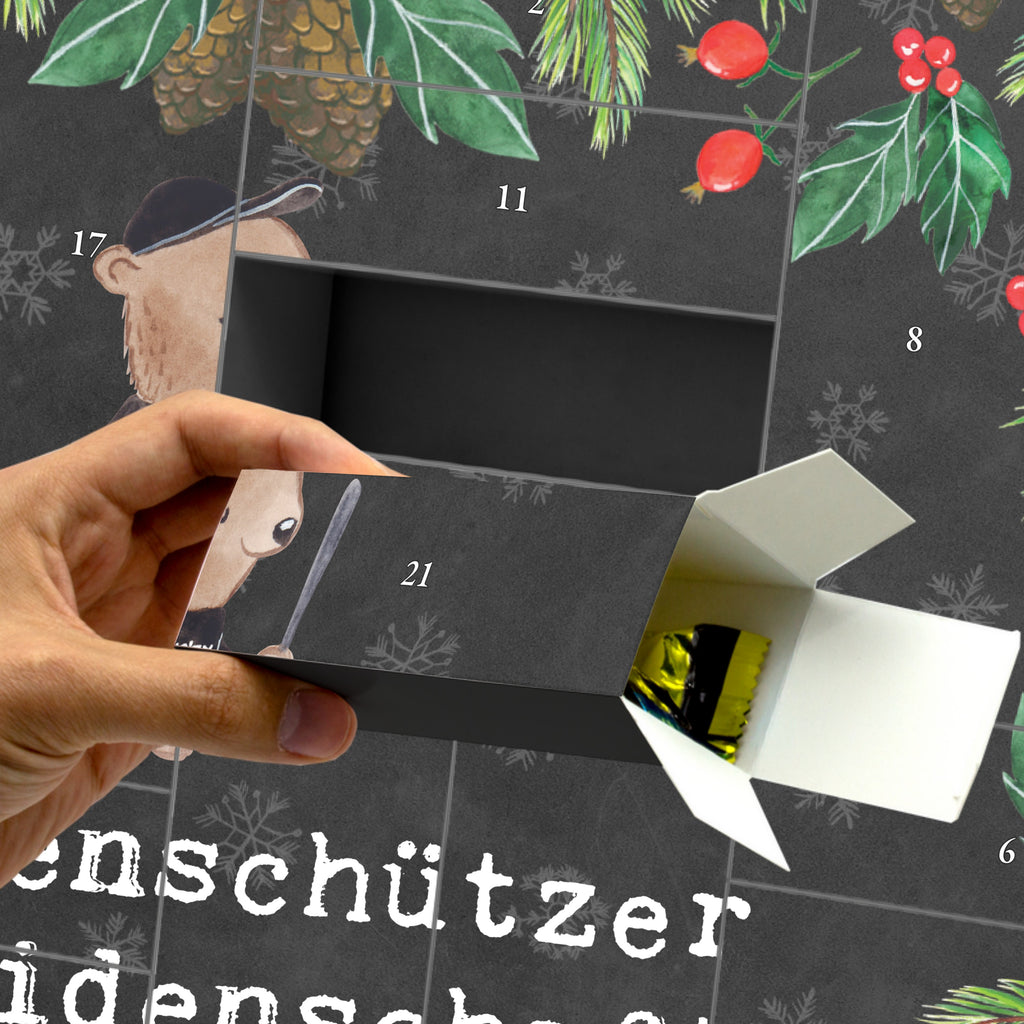 Befüllbarer Adventskalender Personenschützer Leidenschaft Befüllbarer Adventskalender, Adventskalender zum selbst befüllen, Beruf, Ausbildung, Jubiläum, Abschied, Rente, Kollege, Kollegin, Geschenk, Schenken, Arbeitskollege, Mitarbeiter, Firma, Danke, Dankeschön, Bodyguard, Personenschützer