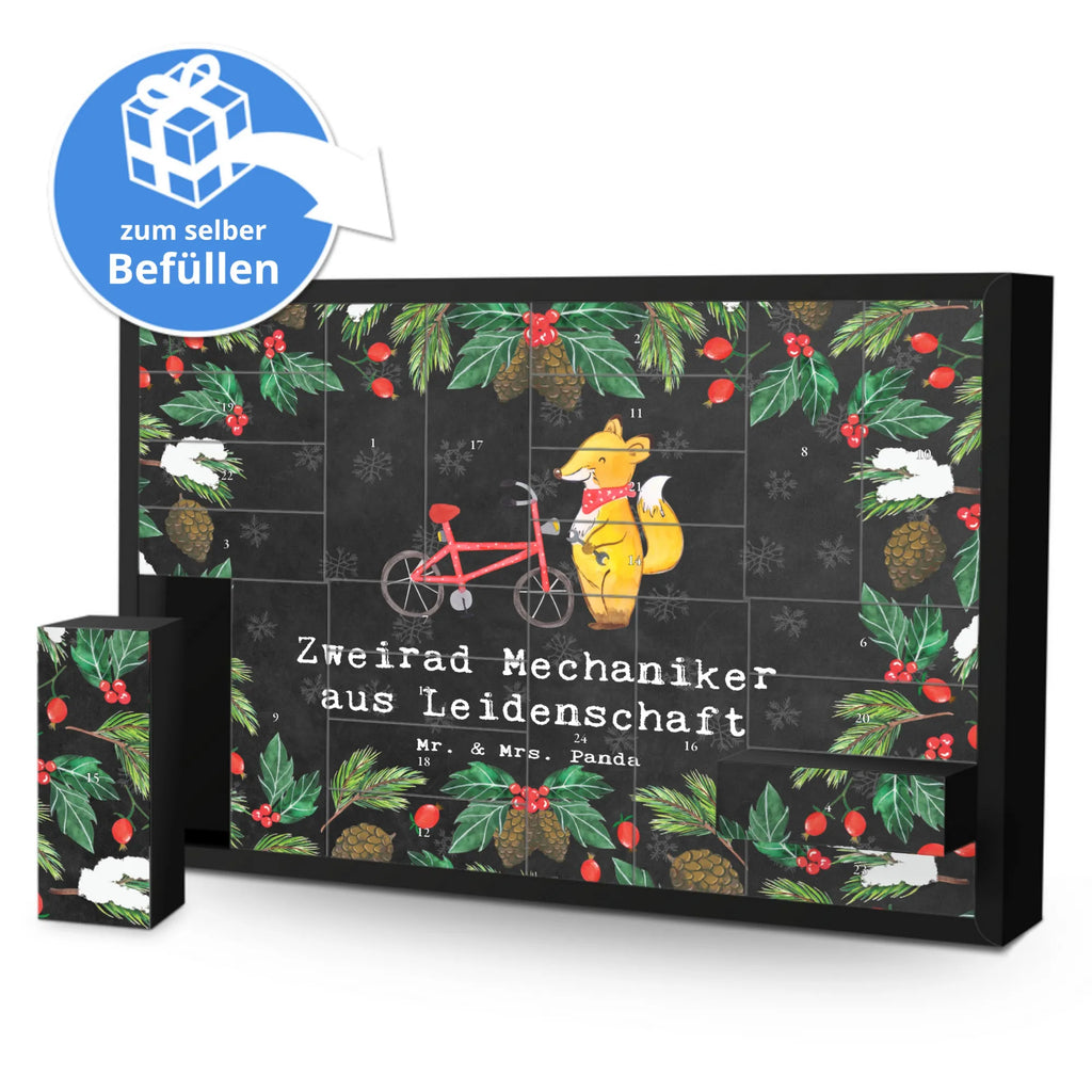 Befüllbarer Adventskalender Zweirad Mechaniker Leidenschaft Befüllbarer Adventskalender, Adventskalender zum selbst befüllen, Beruf, Ausbildung, Jubiläum, Abschied, Rente, Kollege, Kollegin, Geschenk, Schenken, Arbeitskollege, Mitarbeiter, Firma, Danke, Dankeschön