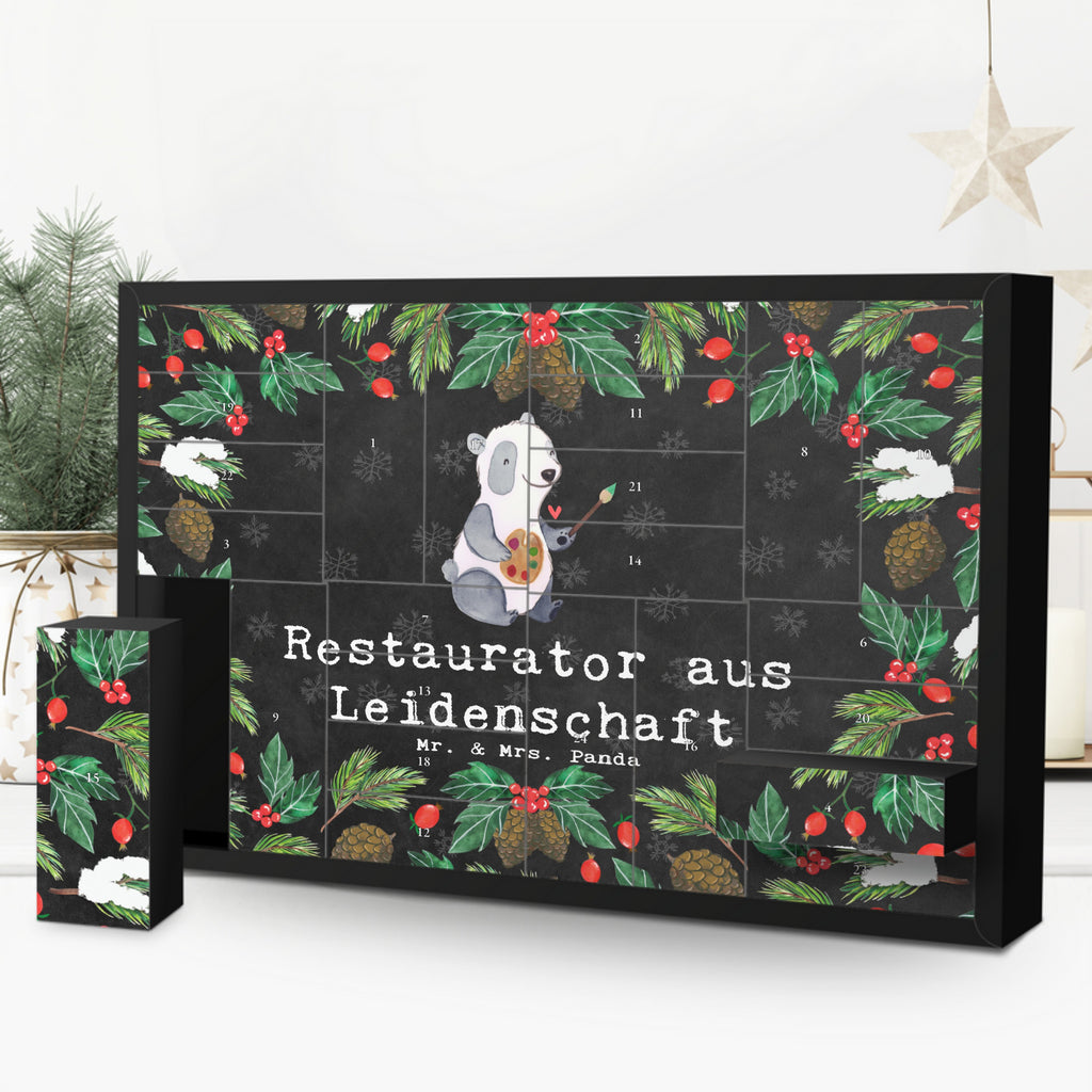 Befüllbarer Adventskalender Restaurator Leidenschaft Befüllbarer Adventskalender, Adventskalender zum selbst befüllen, Beruf, Ausbildung, Jubiläum, Abschied, Rente, Kollege, Kollegin, Geschenk, Schenken, Arbeitskollege, Mitarbeiter, Firma, Danke, Dankeschön