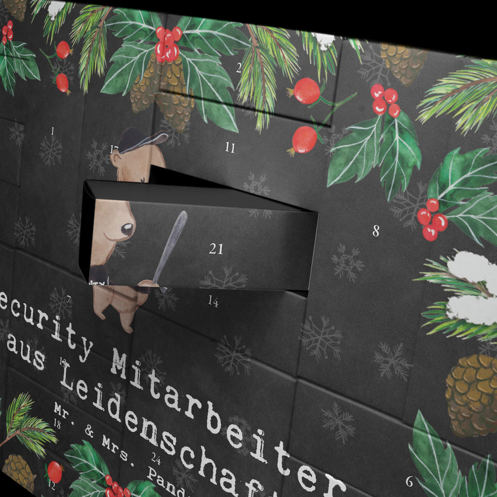 Befüllbarer Adventskalender Security Mitarbeiter Leidenschaft Befüllbarer Adventskalender, Adventskalender zum selbst befüllen, Beruf, Ausbildung, Jubiläum, Abschied, Rente, Kollege, Kollegin, Geschenk, Schenken, Arbeitskollege, Mitarbeiter, Firma, Danke, Dankeschön