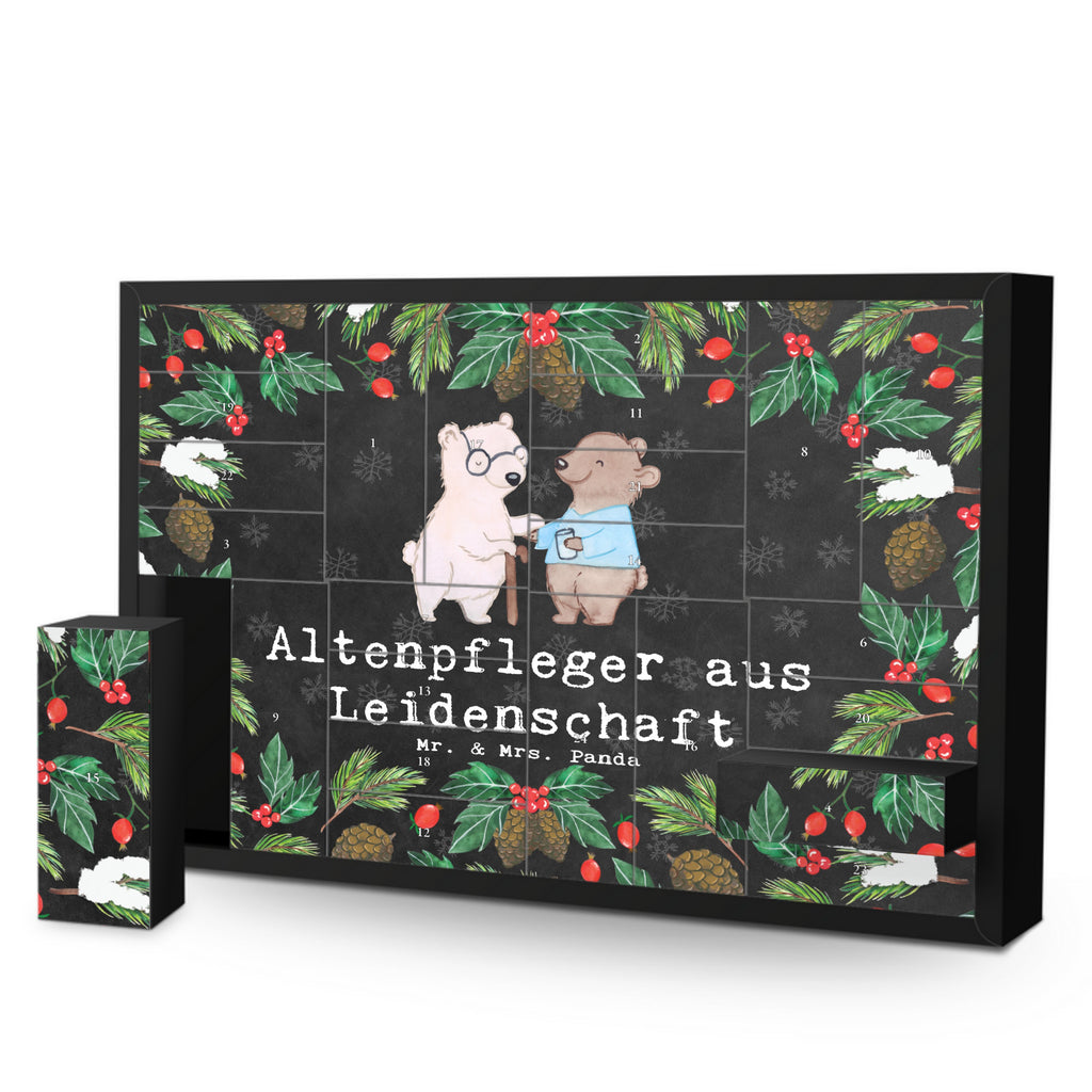 Befüllbarer Adventskalender Altenpfleger Leidenschaft Befüllbarer Adventskalender, Adventskalender zum selbst befüllen, Beruf, Ausbildung, Jubiläum, Abschied, Rente, Kollege, Kollegin, Geschenk, Schenken, Arbeitskollege, Mitarbeiter, Firma, Danke, Dankeschön, Altenpfleger, Pfleger, Altenheim Eröffnung