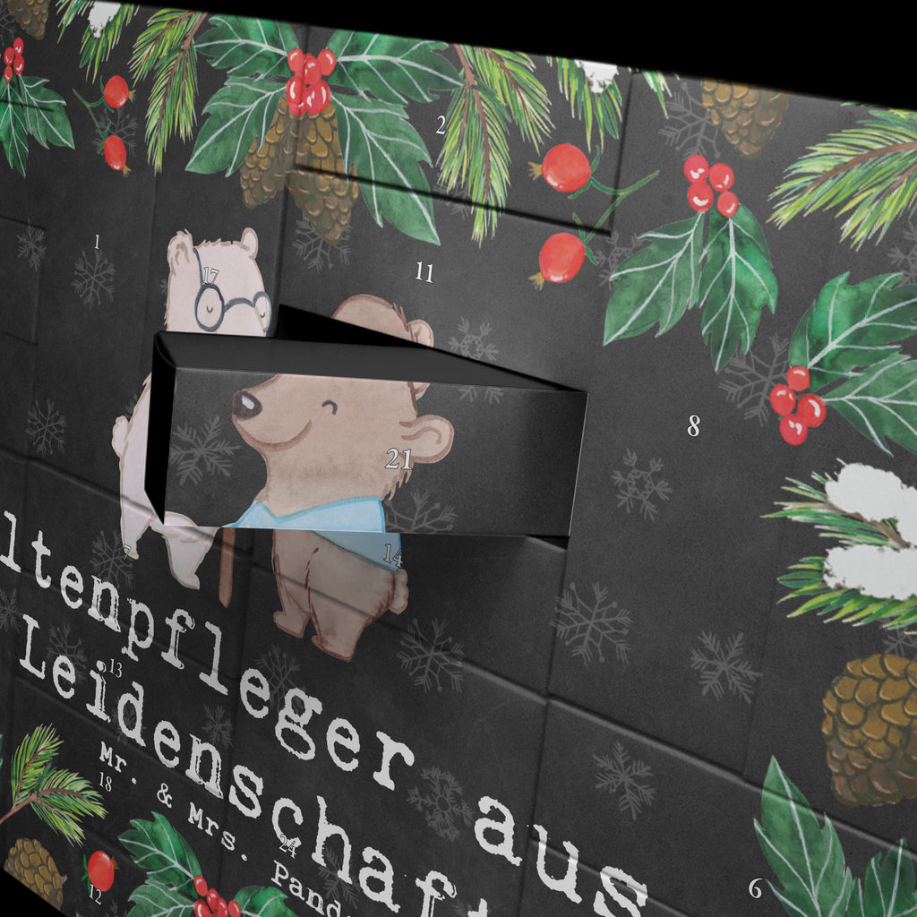 Befüllbarer Adventskalender Altenpfleger Leidenschaft Befüllbarer Adventskalender, Adventskalender zum selbst befüllen, Beruf, Ausbildung, Jubiläum, Abschied, Rente, Kollege, Kollegin, Geschenk, Schenken, Arbeitskollege, Mitarbeiter, Firma, Danke, Dankeschön, Altenpfleger, Pfleger, Altenheim Eröffnung