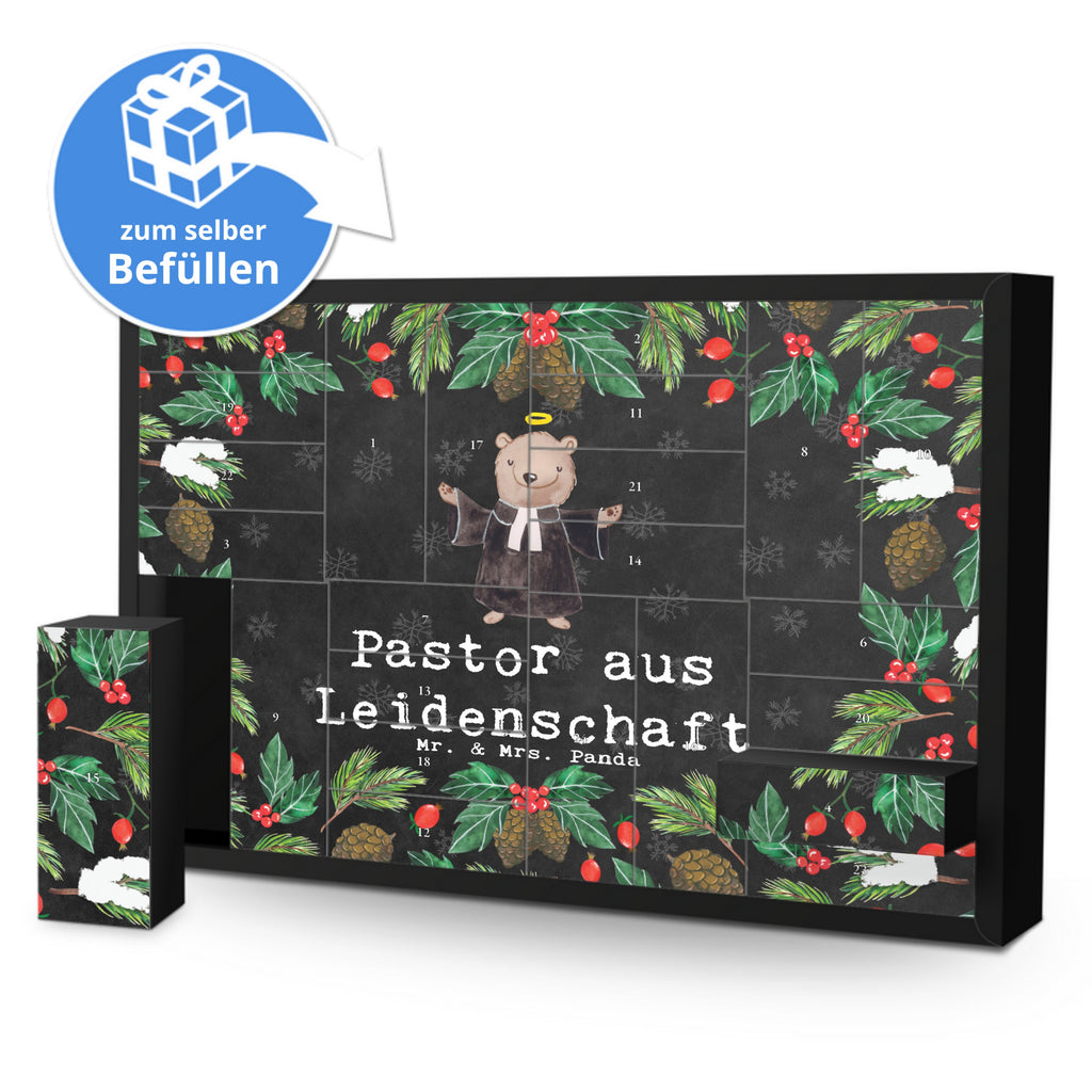 Befüllbarer Adventskalender Pastor Leidenschaft Befüllbarer Adventskalender, Adventskalender zum selbst befüllen, Beruf, Ausbildung, Jubiläum, Abschied, Rente, Kollege, Kollegin, Geschenk, Schenken, Arbeitskollege, Mitarbeiter, Firma, Danke, Dankeschön, Pastor, Diener Gottes<br />Geistlicher, Pfarrer, Prediger<br />Priester, Theologe, Kirche