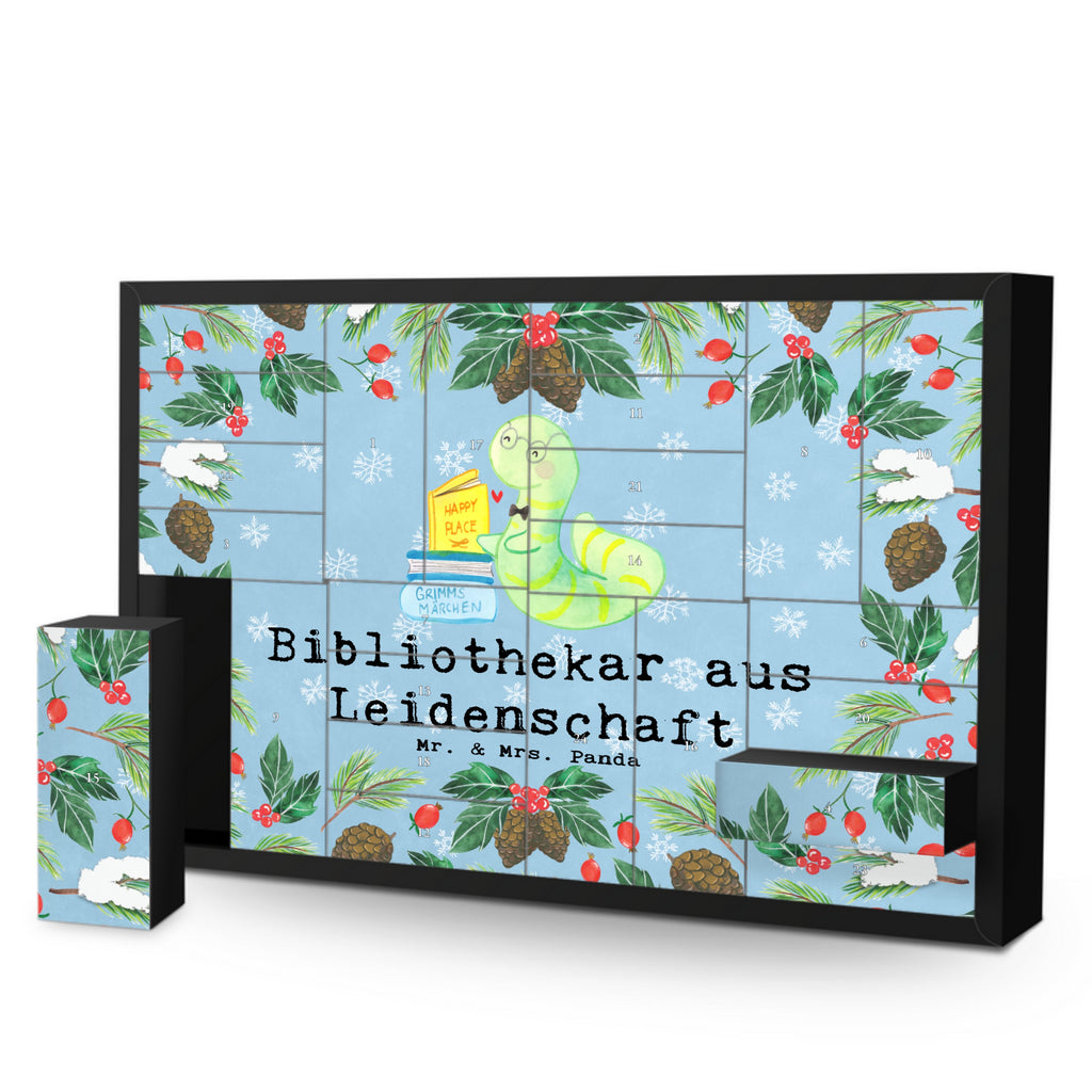 Befüllbarer Adventskalender Bibliothekar Leidenschaft Befüllbarer Adventskalender, Adventskalender zum selbst befüllen, Beruf, Ausbildung, Jubiläum, Abschied, Rente, Kollege, Kollegin, Geschenk, Schenken, Arbeitskollege, Mitarbeiter, Firma, Danke, Dankeschön, Bibliothekar, Buchhandlung, Bibliothek, Bücherwurm, Leseratte, Bücherliebe