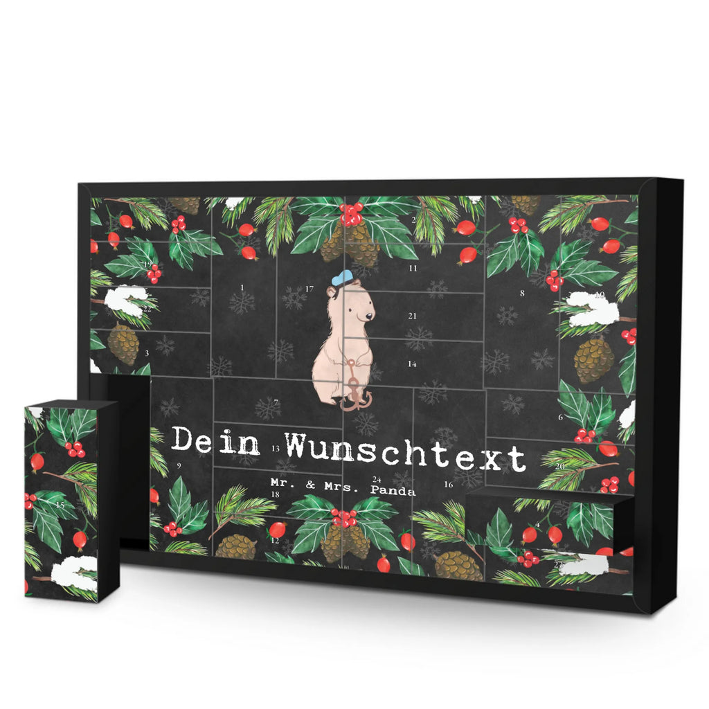 Personalisierter Befüllbarer Adventskalender Matrose Leidenschaft Befüllbarer Adventskalender, Adventskalender zum selbst befüllen, Beruf, Ausbildung, Jubiläum, Abschied, Rente, Kollege, Kollegin, Geschenk, Schenken, Arbeitskollege, Mitarbeiter, Firma, Danke, Dankeschön, Matrose, Seemann, Seeleute, Schiff, Schiffsmechaniker