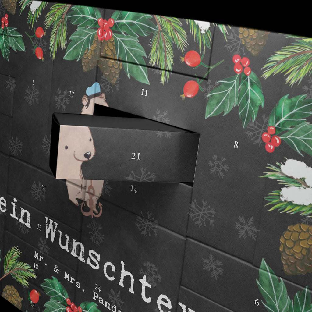 Personalisierter Befüllbarer Adventskalender Matrose Leidenschaft Befüllbarer Adventskalender, Adventskalender zum selbst befüllen, Beruf, Ausbildung, Jubiläum, Abschied, Rente, Kollege, Kollegin, Geschenk, Schenken, Arbeitskollege, Mitarbeiter, Firma, Danke, Dankeschön, Matrose, Seemann, Seeleute, Schiff, Schiffsmechaniker