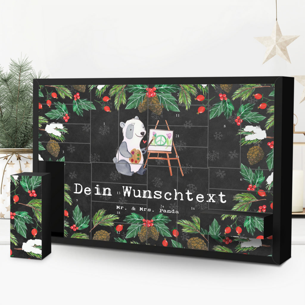 Personalisierter Befüllbarer Adventskalender Künstler Leidenschaft Befüllbarer Adventskalender, Adventskalender zum selbst befüllen, Beruf, Ausbildung, Jubiläum, Abschied, Rente, Kollege, Kollegin, Geschenk, Schenken, Arbeitskollege, Mitarbeiter, Firma, Danke, Dankeschön, Künstler, Maler, Kunstmaler, Galerie Eröffnung, Kunstschule