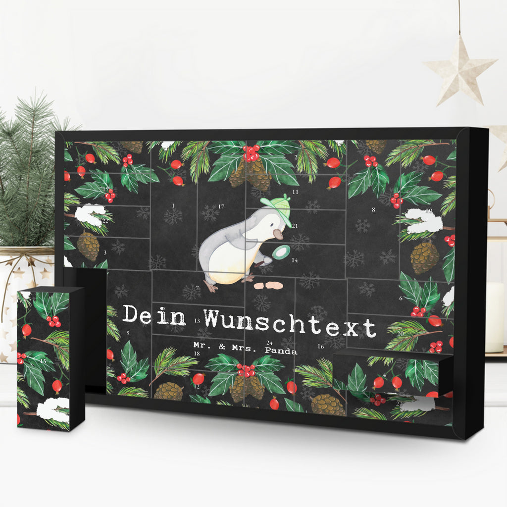 Personalisierter Befüllbarer Adventskalender Detektiv Leidenschaft Befüllbarer Adventskalender, Adventskalender zum selbst befüllen, Beruf, Ausbildung, Jubiläum, Abschied, Rente, Kollege, Kollegin, Geschenk, Schenken, Arbeitskollege, Mitarbeiter, Firma, Danke, Dankeschön, Detektiv, Ermittler, Agent, Privatdetektei, Berufsdetektiv, Wirtschaftsdetektei, Detektivausbildung, Spurensuche