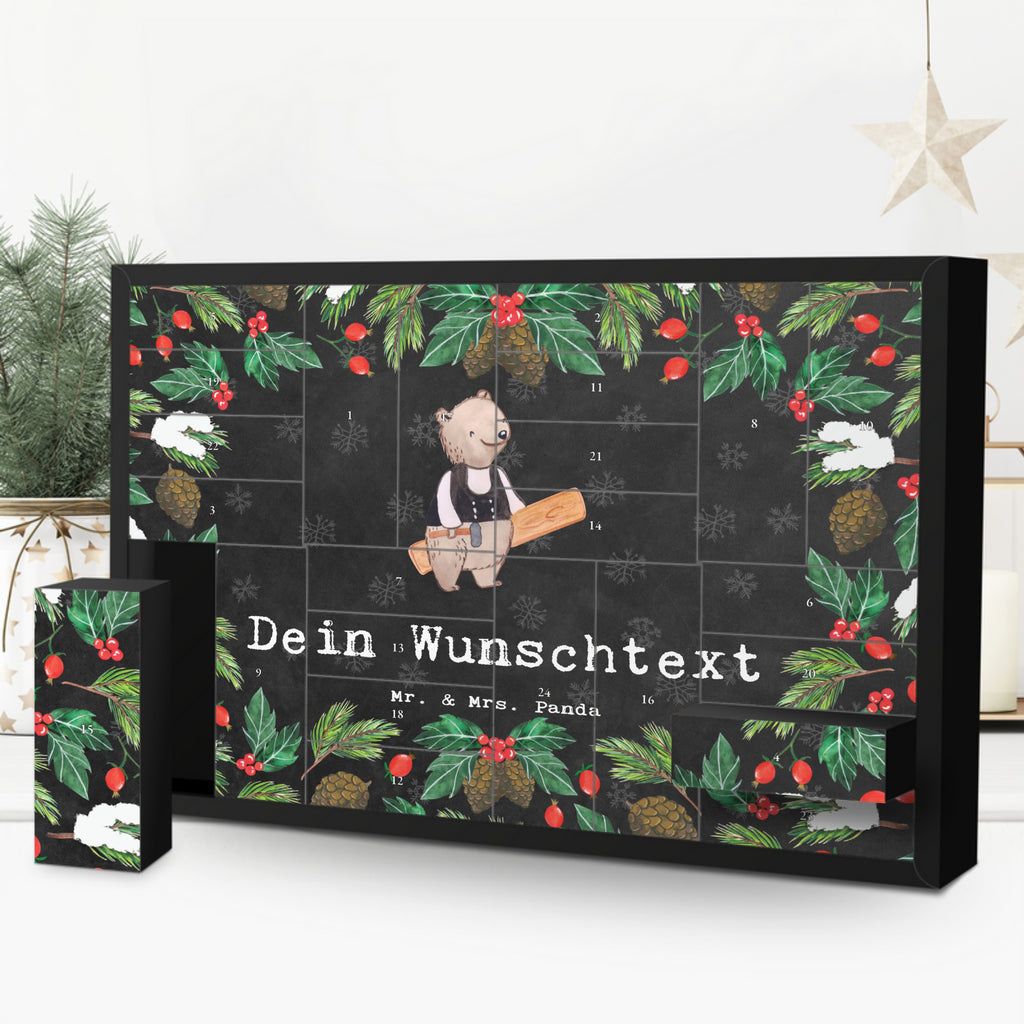 Personalisierter Befüllbarer Adventskalender Zimmermann Leidenschaft Befüllbarer Adventskalender, Adventskalender zum selbst befüllen, Beruf, Ausbildung, Jubiläum, Abschied, Rente, Kollege, Kollegin, Geschenk, Schenken, Arbeitskollege, Mitarbeiter, Firma, Danke, Dankeschön