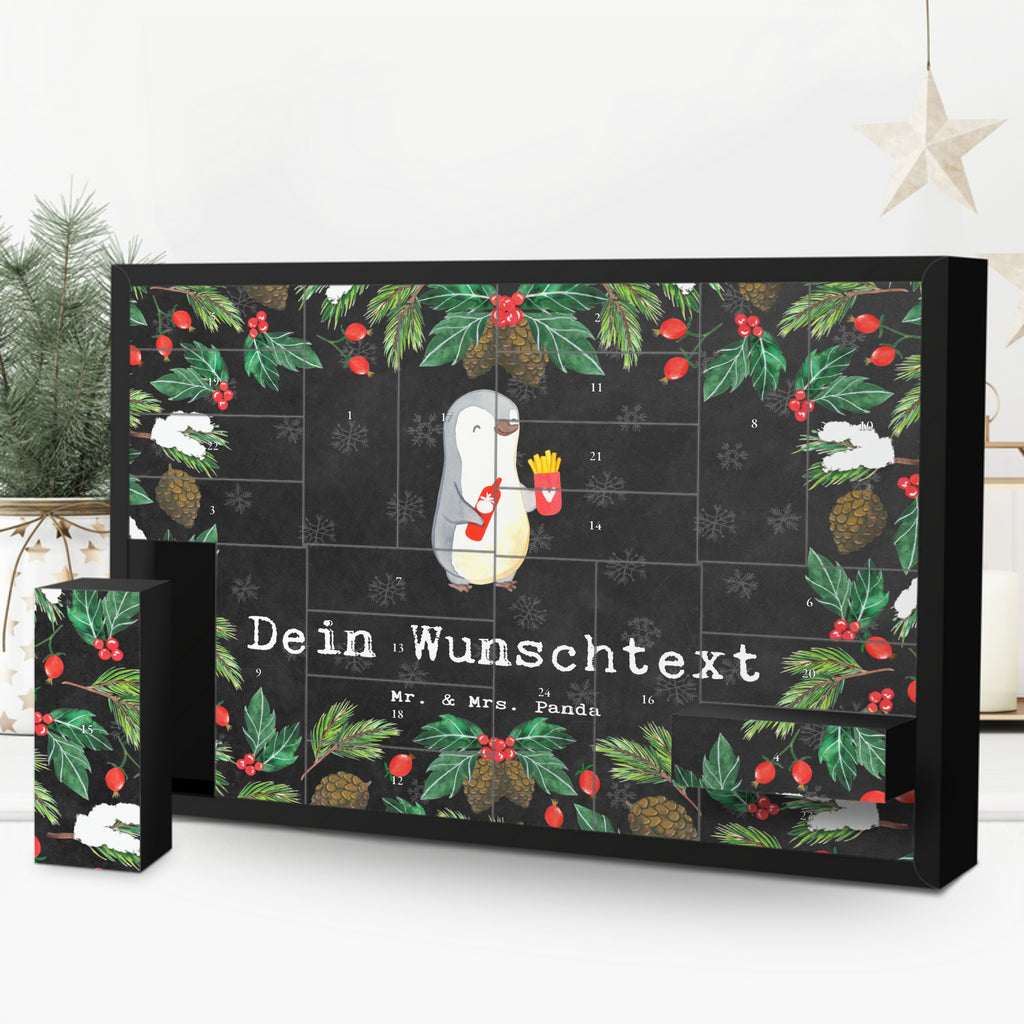 Personalisierter Befüllbarer Adventskalender Imbissbesitzer Leidenschaft Befüllbarer Adventskalender, Adventskalender zum selbst befüllen, Beruf, Ausbildung, Jubiläum, Abschied, Rente, Kollege, Kollegin, Geschenk, Schenken, Arbeitskollege, Mitarbeiter, Firma, Danke, Dankeschön, Imbissbesitzer, Imbissverkäufer, Pommesverkäufer, Pommesliebe