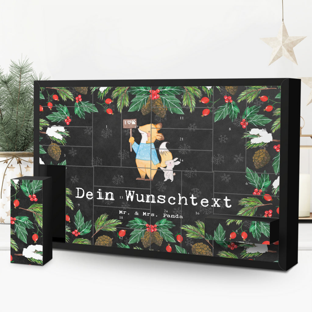 Personalisierter Befüllbarer Adventskalender Tierschützer Leidenschaft Befüllbarer Adventskalender, Adventskalender zum selbst befüllen, Beruf, Ausbildung, Jubiläum, Abschied, Rente, Kollege, Kollegin, Geschenk, Schenken, Arbeitskollege, Mitarbeiter, Firma, Danke, Dankeschön