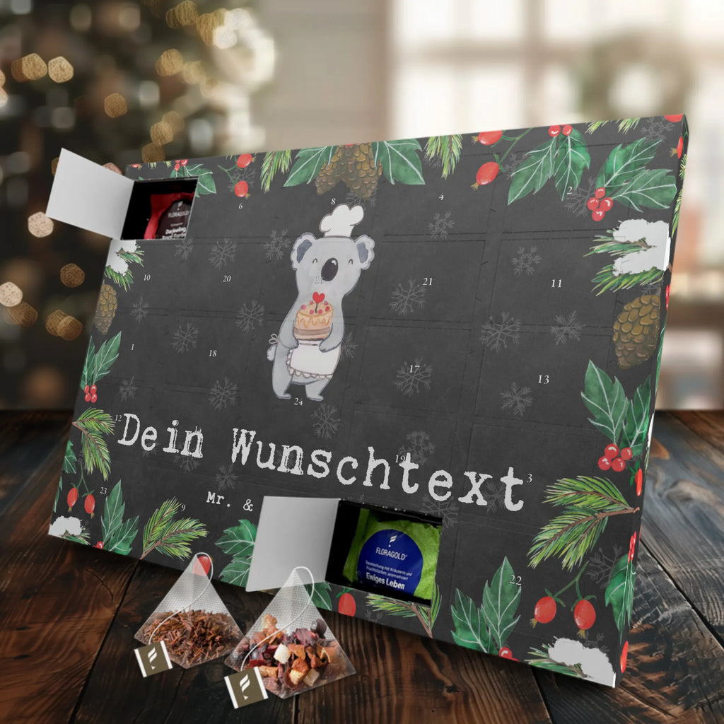 Personalisierter Tee Adventskalender Konditor Leidenschaft Personalisierter Tee Adventskalender, Beruf, Ausbildung, Jubiläum, Abschied, Rente, Kollege, Kollegin, Geschenk, Schenken, Arbeitskollege, Mitarbeiter, Firma, Danke, Dankeschön, Konditor, Kuchenbäcker, Patissier, Confiseur, Bäcker