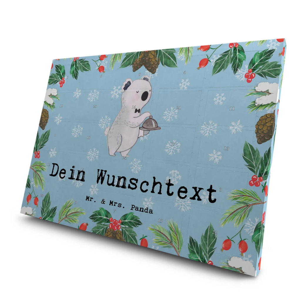 Personalisierter Tee Adventskalender Restaurantfachmann Leidenschaft Personalisierter Tee Adventskalender, Beruf, Ausbildung, Jubiläum, Abschied, Rente, Kollege, Kollegin, Geschenk, Schenken, Arbeitskollege, Mitarbeiter, Firma, Danke, Dankeschön, Restaurantfachmann, Kellner, Servicefachkraft, Restaurant