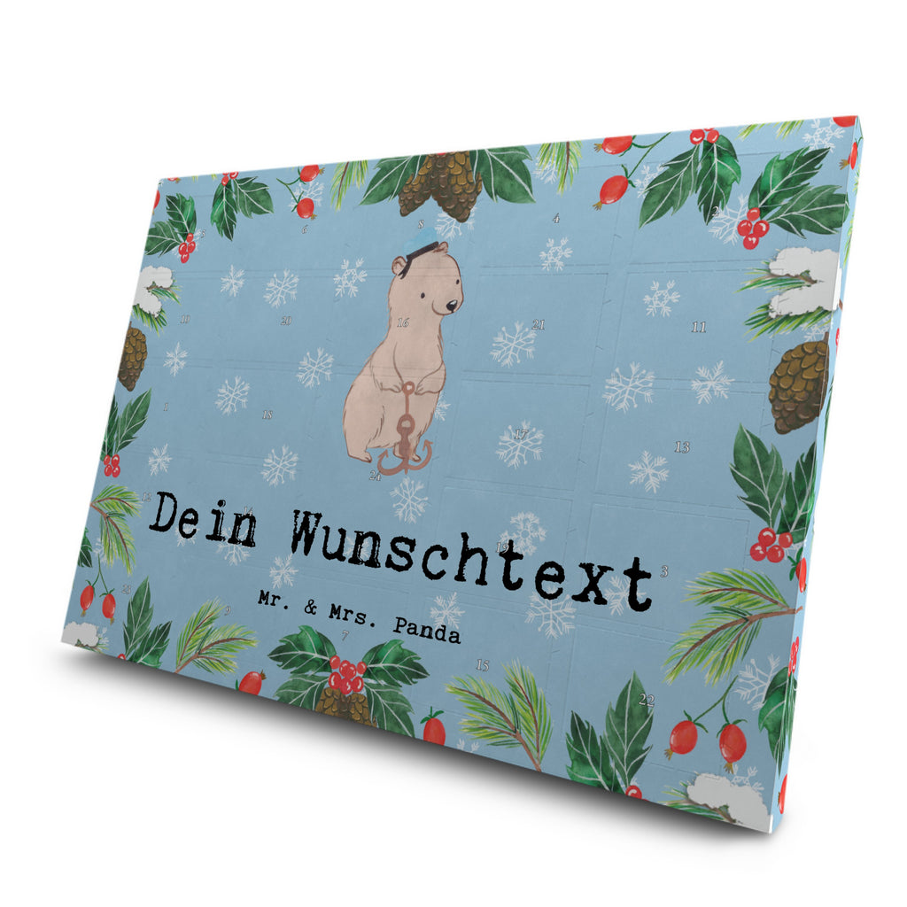 Personalisierter Tee Adventskalender Matrose Leidenschaft Personalisierter Tee Adventskalender, Beruf, Ausbildung, Jubiläum, Abschied, Rente, Kollege, Kollegin, Geschenk, Schenken, Arbeitskollege, Mitarbeiter, Firma, Danke, Dankeschön, Matrose, Seemann, Seeleute, Schiff, Schiffsmechaniker