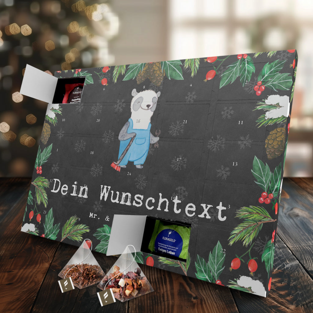 Personalisierter Tee Adventskalender Hausmeister Leidenschaft Personalisierter Tee Adventskalender, Beruf, Ausbildung, Jubiläum, Abschied, Rente, Kollege, Kollegin, Geschenk, Schenken, Arbeitskollege, Mitarbeiter, Firma, Danke, Dankeschön, Hausmeister, Concierge, Hausverwalter, Facility Manager