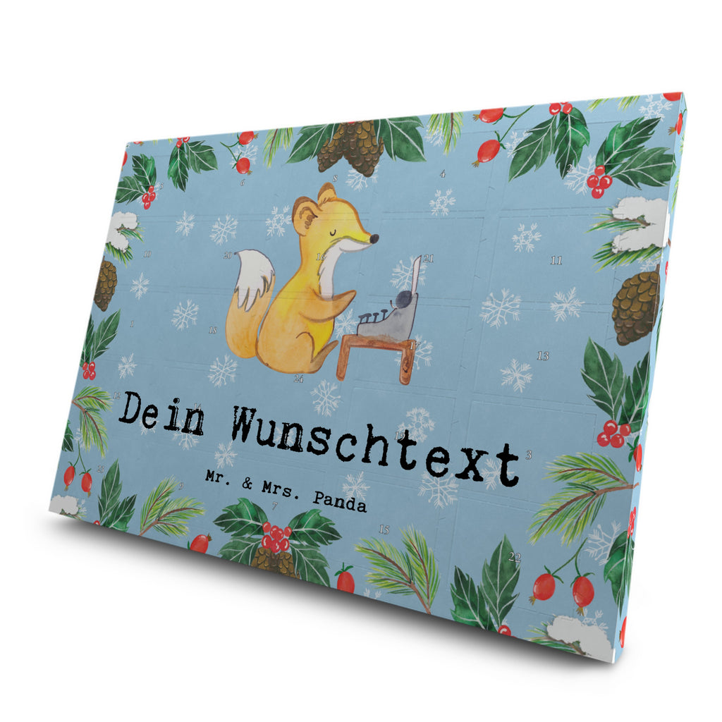 Personalisierter Tee Adventskalender Online Redakteur Leidenschaft Personalisierter Tee Adventskalender, Beruf, Ausbildung, Jubiläum, Abschied, Rente, Kollege, Kollegin, Geschenk, Schenken, Arbeitskollege, Mitarbeiter, Firma, Danke, Dankeschön