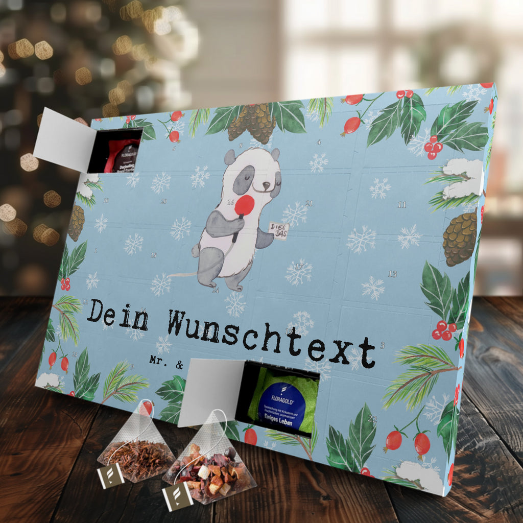 Personalisierter Tee Adventskalender Pressesprecher Leidenschaft Personalisierter Tee Adventskalender, Beruf, Ausbildung, Jubiläum, Abschied, Rente, Kollege, Kollegin, Geschenk, Schenken, Arbeitskollege, Mitarbeiter, Firma, Danke, Dankeschön