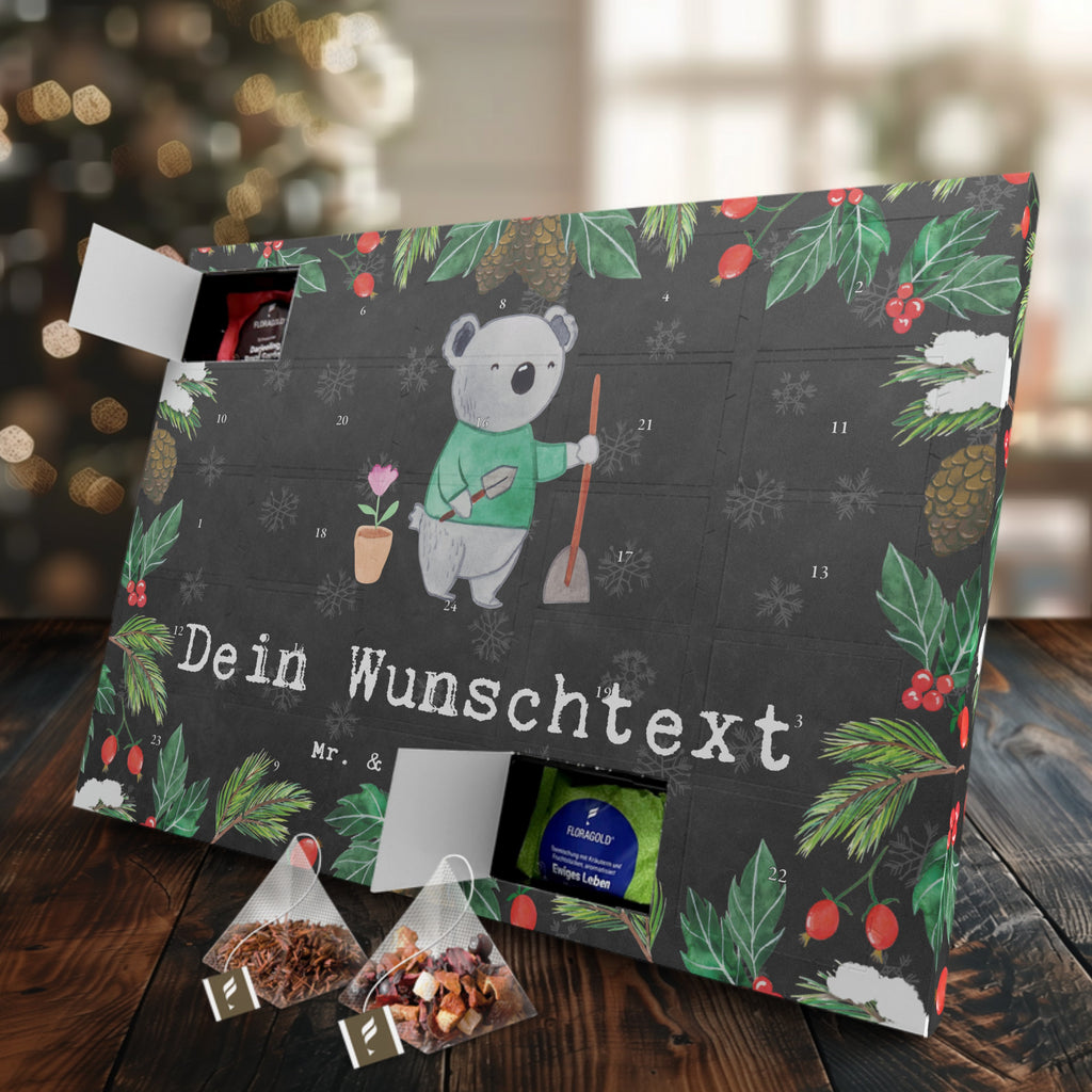 Personalisierter Tee Adventskalender Garten- und Landschaftsbauer Leidenschaft Personalisierter Tee Adventskalender, Beruf, Ausbildung, Jubiläum, Abschied, Rente, Kollege, Kollegin, Geschenk, Schenken, Arbeitskollege, Mitarbeiter, Firma, Danke, Dankeschön, Gärtner, Gartenplaner, Gärtnerei, Gartenbau, Hobbygärtner, Garten- und Landschaftsbauer