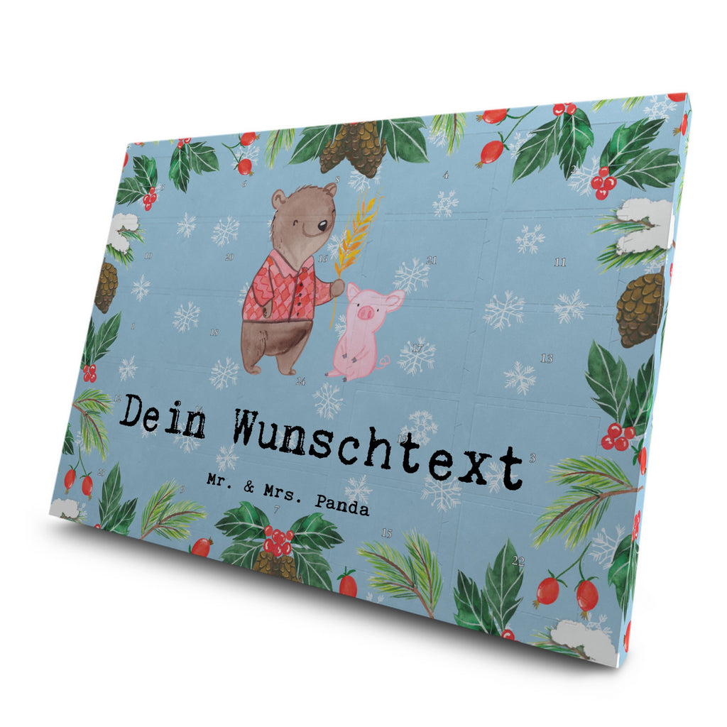 Personalisierter Tee Adventskalender Bauer Leidenschaft Personalisierter Tee Adventskalender, Beruf, Ausbildung, Jubiläum, Abschied, Rente, Kollege, Kollegin, Geschenk, Schenken, Arbeitskollege, Mitarbeiter, Firma, Danke, Dankeschön, Landwirt; Bauer, Tierwirt, Agronom, Farmer, Bauernhof