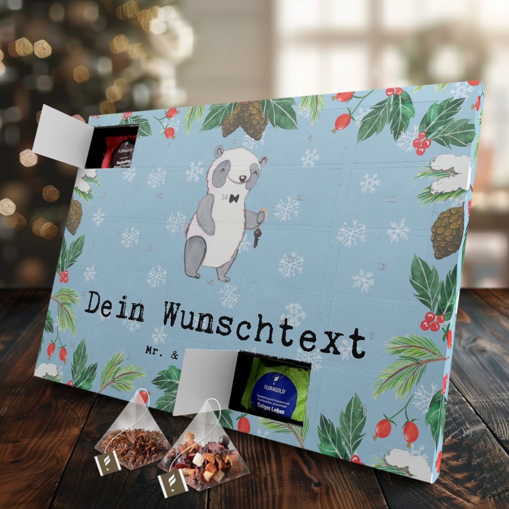 Personalisierter Tee Adventskalender Vermieter Leidenschaft Personalisierter Tee Adventskalender, Beruf, Ausbildung, Jubiläum, Abschied, Rente, Kollege, Kollegin, Geschenk, Schenken, Arbeitskollege, Mitarbeiter, Firma, Danke, Dankeschön