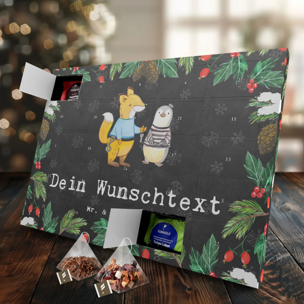 Personalisierter Tee Adventskalender Justizvollzugsbeamter Leidenschaft Personalisierter Tee Adventskalender, Beruf, Ausbildung, Jubiläum, Abschied, Rente, Kollege, Kollegin, Geschenk, Schenken, Arbeitskollege, Mitarbeiter, Firma, Danke, Dankeschön, Gefängniswärter, Justizvollzugsbeamter