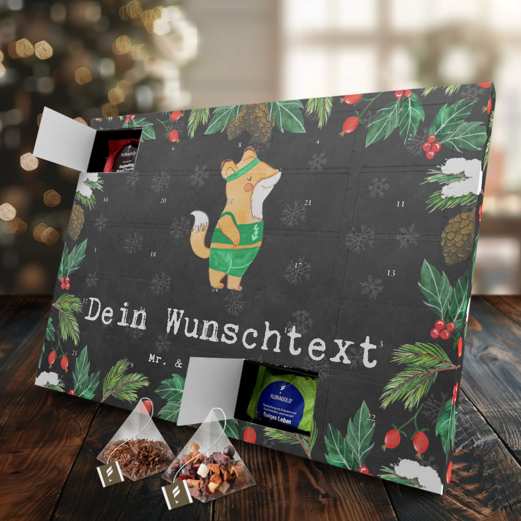 Personalisierter Tee Adventskalender Sportlehrer Leidenschaft Personalisierter Tee Adventskalender, Beruf, Ausbildung, Jubiläum, Abschied, Rente, Kollege, Kollegin, Geschenk, Schenken, Arbeitskollege, Mitarbeiter, Firma, Danke, Dankeschön