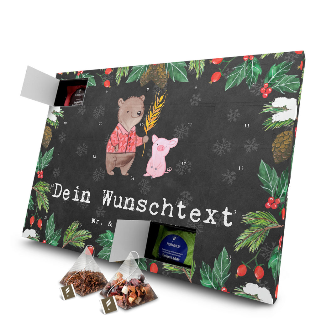 Personalisierter Tee Adventskalender Landwirt Leidenschaft Personalisierter Tee Adventskalender, Beruf, Ausbildung, Jubiläum, Abschied, Rente, Kollege, Kollegin, Geschenk, Schenken, Arbeitskollege, Mitarbeiter, Firma, Danke, Dankeschön, Landwirt; Bauer, Tierwirt, Agronom, Farmer, Bauernhof